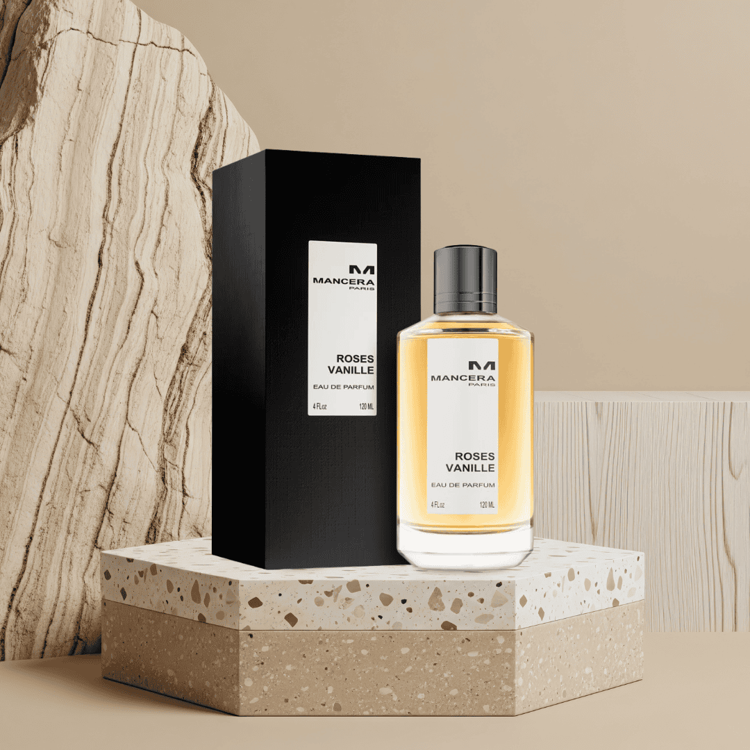 Rózsás vanília parfüm Mancera, luxus illat, Zeniche Parfüméria.