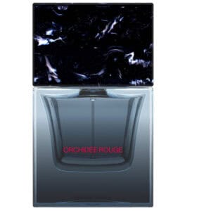 Fekete és szürke parfüm üveg, Zeniche Parfüméria prémium niche illatokhoz.