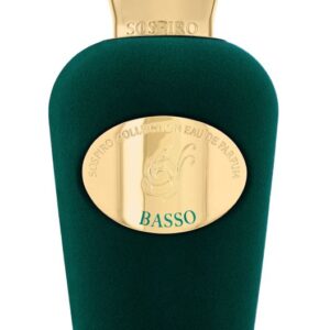 Eau de Parfum Sospiro Basso - Zeniche Parfüméria elegáns arany stílusban.