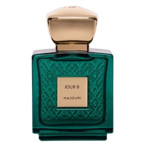 Érintetlen, arany és zöld parfümösüveg, Zeniche Parfüméria luxus niche parfüm.