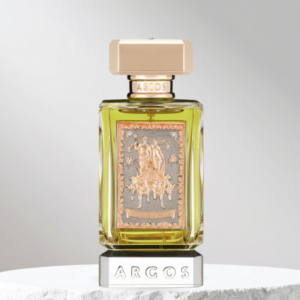 Argos márkájú parfüm üveg, elegáns és exkluzív design, ideális a Zeniche Parfüméria kínálatából.